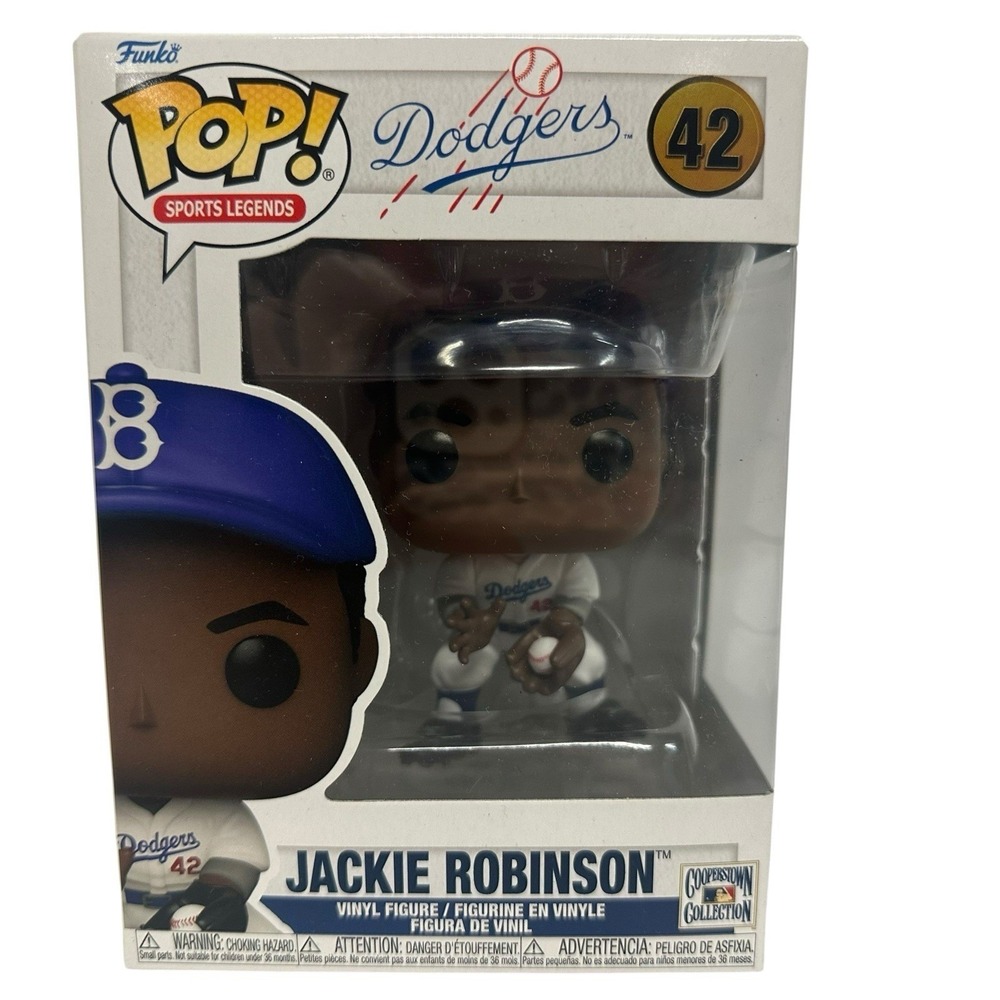 Funko POP Sports Legends Jackie Robinson Dodgers #42 Vinyl Figure 59418